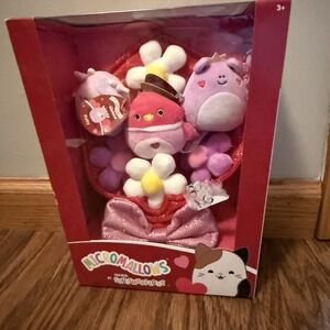 Micromallows Valentine Bouquet By Squishmallow 2025 Brand New In‎ Box